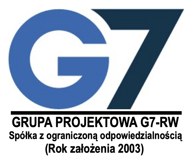 GRUPA PROJEKTOWA G7-RW Sp. z o.o. (dawniej GRUPA PROJEKTOWA G7 RAFAŁ WIERZBICKI)