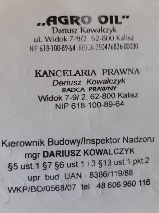 AGROOIL Dariusz Kowalczyk