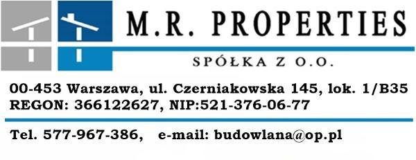 M. R. Properties Sp. z o. o.